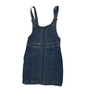 Pacsun Women's Denim Jumper Mini Dress Size S